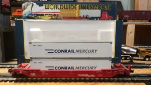 K-Line Worldwide Intermodal K-7765 Southern Pacific Husky-Stack DTTX - Picture 1 of 9