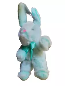 Way To Celebrate Easter Small Green Sparkle Bunny Plush - New - Picture 1 of 1
