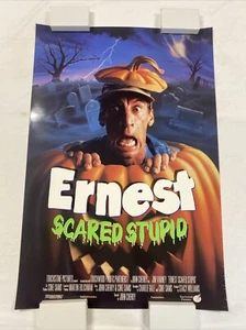 RARE 1991 ERNEST SCARED STUPID ROLLED UNUSED ORIG DS 27x40 1-SHEET MOVIE POSTER - Picture 1 of 9