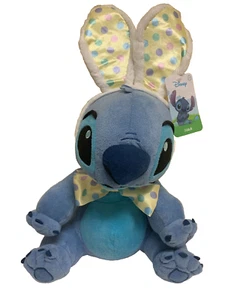 Disney Just Play Easter Bunny Ears Stitch 17" Plush Lilo and Stitch 2019 - Picture 1 of 5