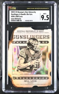 2022 BOWMANS BEST U WILL LEVIS GUNSLINGERS LAVA REFRACTOR ROOKIE 🔥32/50🔥 - Picture 1 of 2