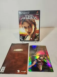 Lara Croft: Tomb Raider Legend (Sony PlayStation 2, 2006) CIB PS2 N Sticker - Picture 1 of 5