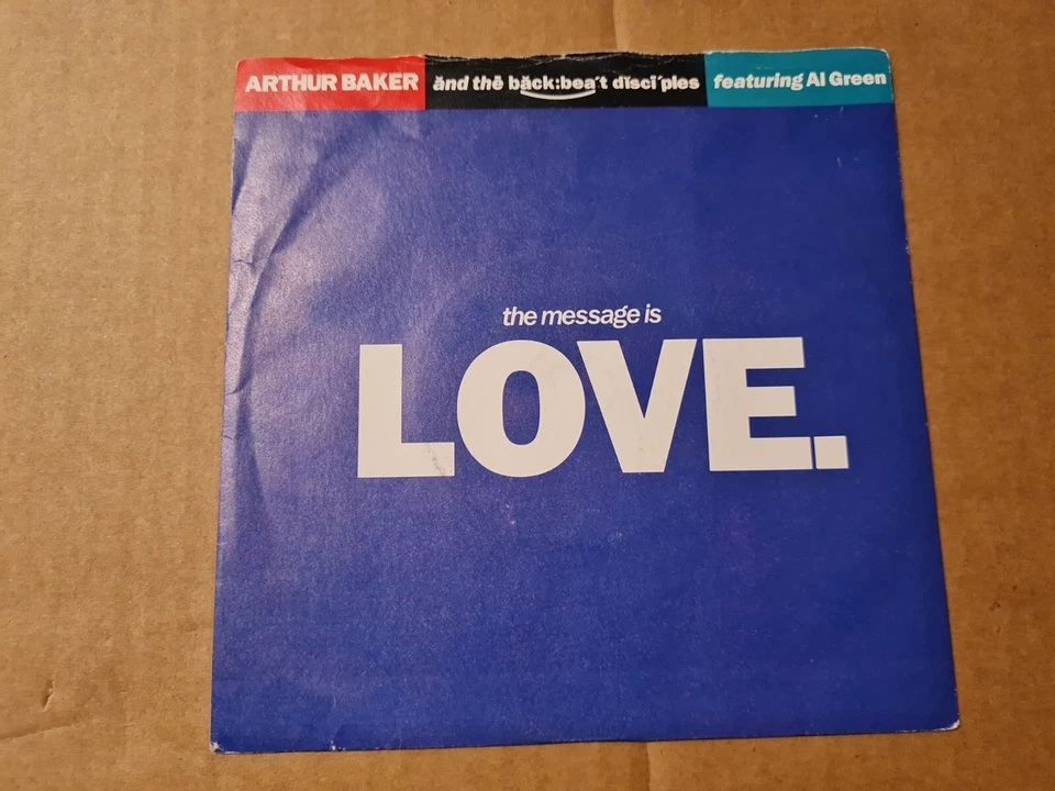 Arthur Baker And The - The Message Is Love - Vinyl Record 7.. -  - Image 1 of 1