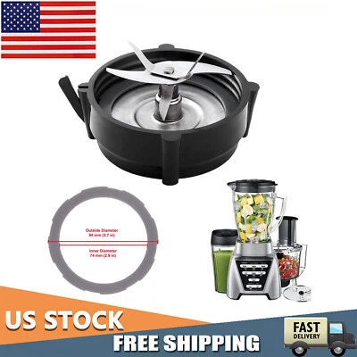 Cuchilla de repuesto 3 en 1 con base exprimidor kit de tapa inferior Oster Pro 1200 licuadora  Foto 1 de 4