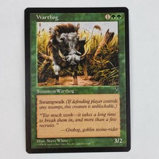 x1 Warthog Visions MTG Magic the Gathering Singles NM