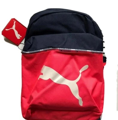 NUEVA MOCHILA UNIVERSITARIA PUMA Evercat azul/rosa unisex niños Foto 1 de 4