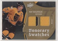 2009-10 Upper Deck Trilogy Honorary Swatches Gold /50 Ray Bourque #HS-RB HOF