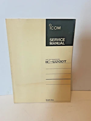 ICOM IC-U200T UHF FM Transceiver Service Manual - Image 1 of 3