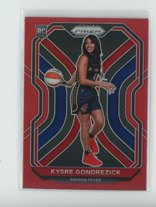 Kysre Gondrezick 2021-22 WNBA Panini Prizm Red RC Rookie #'d 61/299