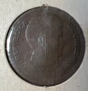 Moneda de cobre peso Chile 1948 - Imagen 1 de 2