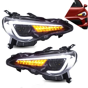 VLAND LED Headlights For Toyota 86 / Subaru BRZ 2012-2020 W/Sequential Signals - Picture 1 of 9