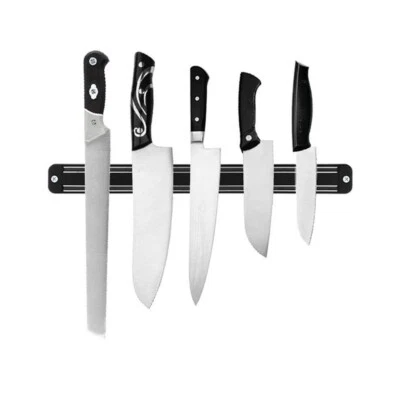 Kitchen Wall Mount Magnetic Knife Scissor Storage Holder Rack Strip Organizer - Image 1 of 2