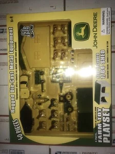 ERTL 1/64 John Deere 40 Piece Farm Toy Playset 60th Anniversary Special Edition - Picture 1 of 6