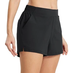 Women's Athletic Shorts Lightweight Running Workout Shorts High Waisted Quick... - Picture 1 of 7