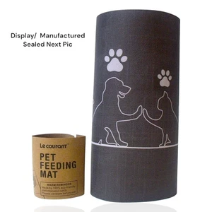 Alfombra de alimentación para mascotas absorbente antideslizante alfombra de comida para perro o gato grande: 11,8 x 19,7" nueva - Imagen 1 de 9
