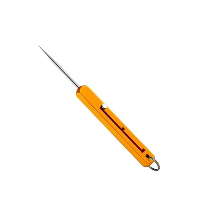 Portable EDC Retractable Toothpick High Strength Titanium Fruit Pick Keychain - Image 1 of 4