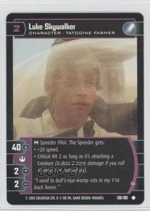 2002 Star Wars: TCG - A New Hope Luke Skywalker #138 0e3 - Picture 1 of 3