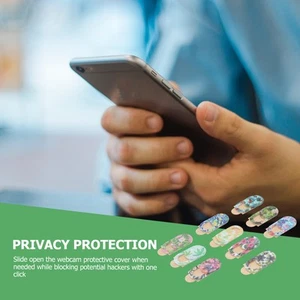 10 Pcs Sichtschutz Anti-Hacker-Datenschutzabdeckung Webcam-Patch - Afbeelding 1 van 12