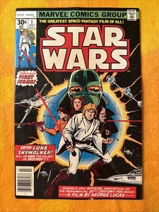 Star Wars 1977 # 1 Marvel Comics Gruppe, Vol. 1,30 Cent Erstdruck B&B.     RH1 - Bild 1 von 13