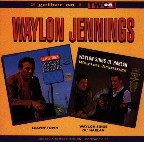 WAYLON JENNINGS - Leavin' Town / Sings Ol' Harlan - CD - Import - **SEALED/NEW** - Image 1 of 1
