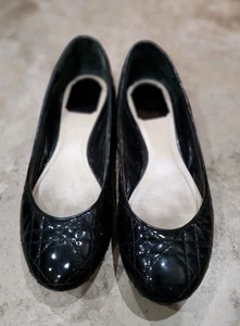 Zapatos planos Christian Dior negros para mujer talla 39 - Imagen 1 de 7