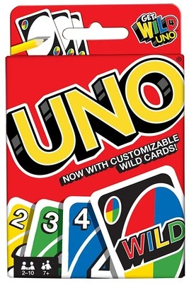 Mattel UNO Card Game For 7Y+ - Image 1 of 4