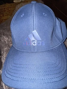 Gorra Adidas Azul Marino Ajustable CorreaBack Sombrero La Marca Con Las 3 Rayas C153 - Imagen 1 de 6