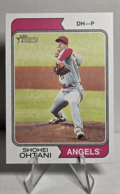 2023 Topps Heritage Shohei Ohtani #20 - Image 1 of 2