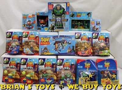 Toy Story Lote de 16: Woody & Bullseye, Buzz Lightyear, Mr. Cabezal de patata y más sin precio base Foto 1 de 4