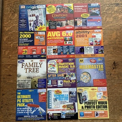 (15) PC CD-ROMs from PC WORLD MAGAZINE: Bundle of 12 CDs * 2002 Software - Image 1 of 4