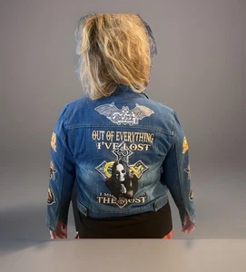 Ozzy Osbourne Themenjeansjacke Damen Small  - Bild 1 von 4