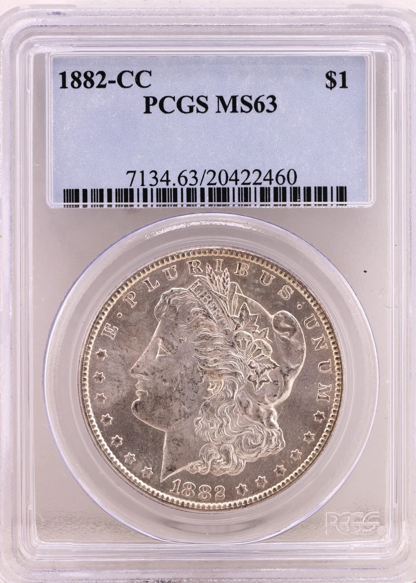 1882 Carson City Grade MS 62 Morgan Dollars for sale | eBay