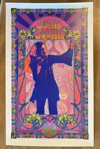 Janis Joplin - Life Tribute Poster - 1st Printing 2001 - Signed By Bob Masse - Picture 1 of 9