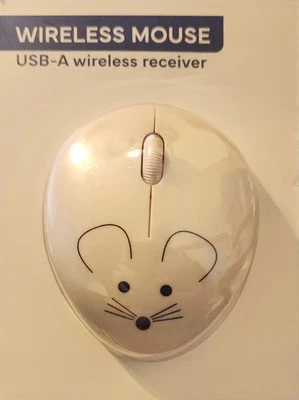Target Bullseye's Mouse Shaped Vivitar Wireless Computer Mouse NEW!  SHIPS FREE! - Image 1 of 2