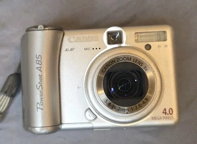 Цифровая камера Canon PowerShot A85 4,0 Мп серебристая ПРОТЕСТИРОВАНА! - Изображение 1 из 4