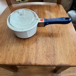 Vintage Jugendstil Prinzessinnenhaus 1 Quart Kochtopf Topf mit abnehmbarem Griff - Bild 1 von 8