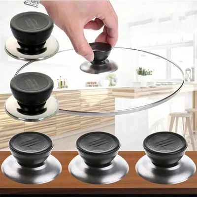Universal Replacement Kitchen Cookware Pot Pan Lid Hand Grip Knob Handle Covers - Image 1 of 4