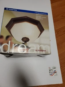Hampton Octagonal Flushmount Indoor Lighting. - Picture 1 of 4