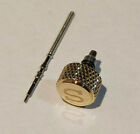 Gold Knurled "S" Crown for Seiko SKX007 SKX009 and NH35 NH36 MOD with STEM