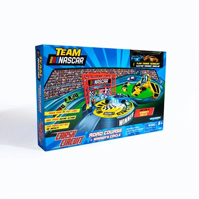 NASCAR Crash Circuit Racetrack Ultimate Road Course Car Race Track Toy Racing - Image 1 of 3