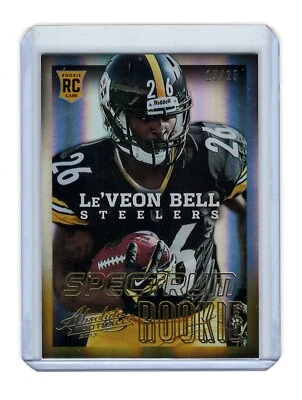2013 Panini Absolute Le'Veon Bell Spectrum Gold Rookie Card RC /25 - Image 1 of 2
