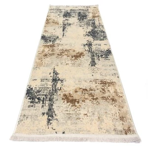 2'6 x 6'0 ft. Turkish Contemporary Handmade Polyester Modern Stunning Runner Rug - Picture 1 of 34