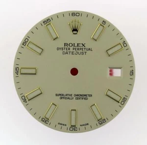 Original Men Rolex Datejust II 116303 116333 Ivory Luminous Stick Dial 2/T #P37 - Picture 1 of 8