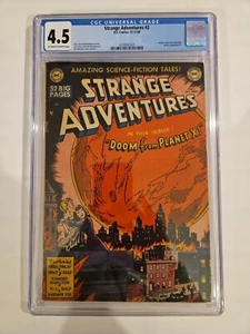 Strange Adventures #2 CGC 4.5 Vorcode Golden Age DC Horror Comic - Bild 1 von 2
