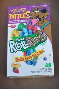 Vintage UNOPENED Fruit Roll-Ups or Scooby Do Fruit Roll Rups Betty Crocker 2005 - Picture 1 of 8