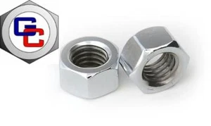 5/16 UNC Full Nuts - Stainless Steel - 5/16 - 18 TPI (Quantity 100) - Picture 1 of 1