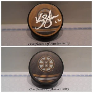 Kevin Shattenkirk Autographed Signed Boston Bruins Puck COA - Reverse Retro - Picture 1 of 3