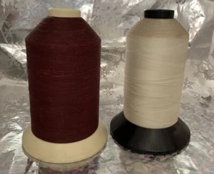 ❤️Spool thread (lot Of 2) for outdoor fabrics Fabrication Workroom Liquidation - Picture 1 of 4