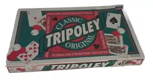 CadacoTRIPOLEY 1997 Edizione Originale Gioco del Michigan Rummy, Hearts & Poker NUOVO - Foto 1 di 9