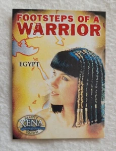 Rittenhouse Xena Beauty & Brawn Footsteps of a Warrior Trading Card FW-4  - Picture 1 of 1